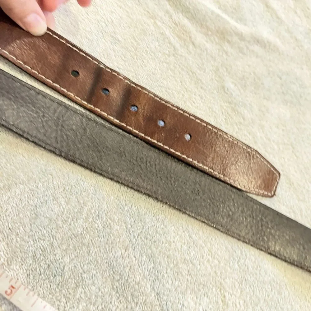 Banana Republic Brown Leather Men’s Belt Sz 38 42